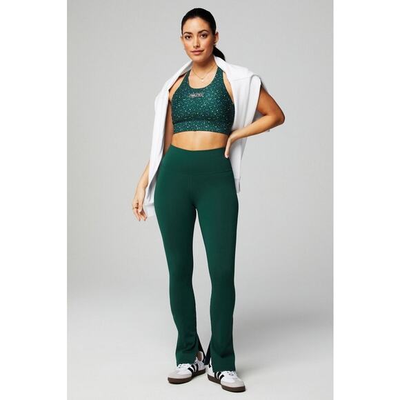New Define Powerhold Split Hem Legging Everpine Women's size M - Picture 1 of 8